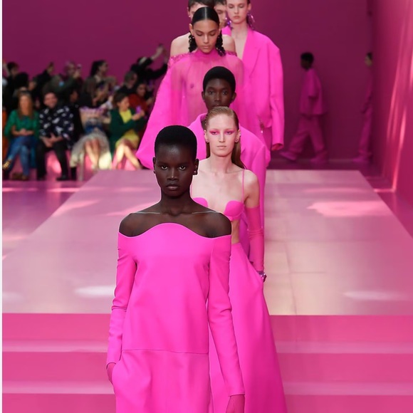 STUART WEITZMAN Fuchsia hot pink satin BOW espadrilles heels size 8.5 coquette - Picture 13 of 15